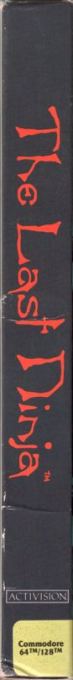 Last Ninja, The — box-2D-side (US)