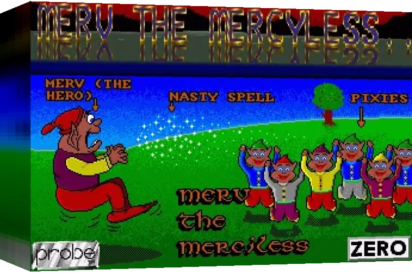 Merv The Merciless — box-3D (WOR)