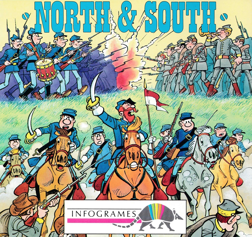 North and South box art