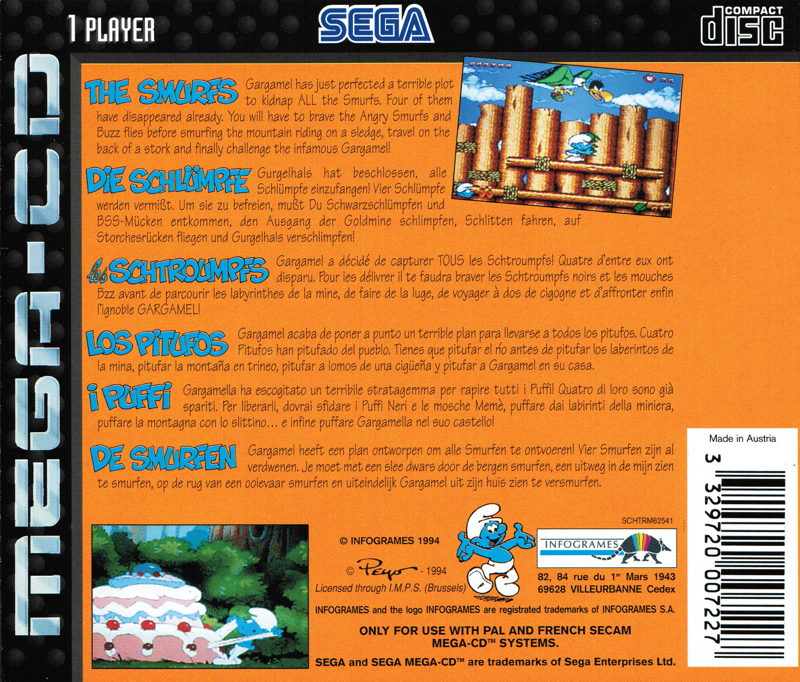 Smurfs, The — box-2D-back (EU)