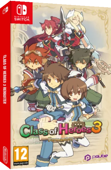 Class of Heroes 3 - Remaster — box-3D (EU)