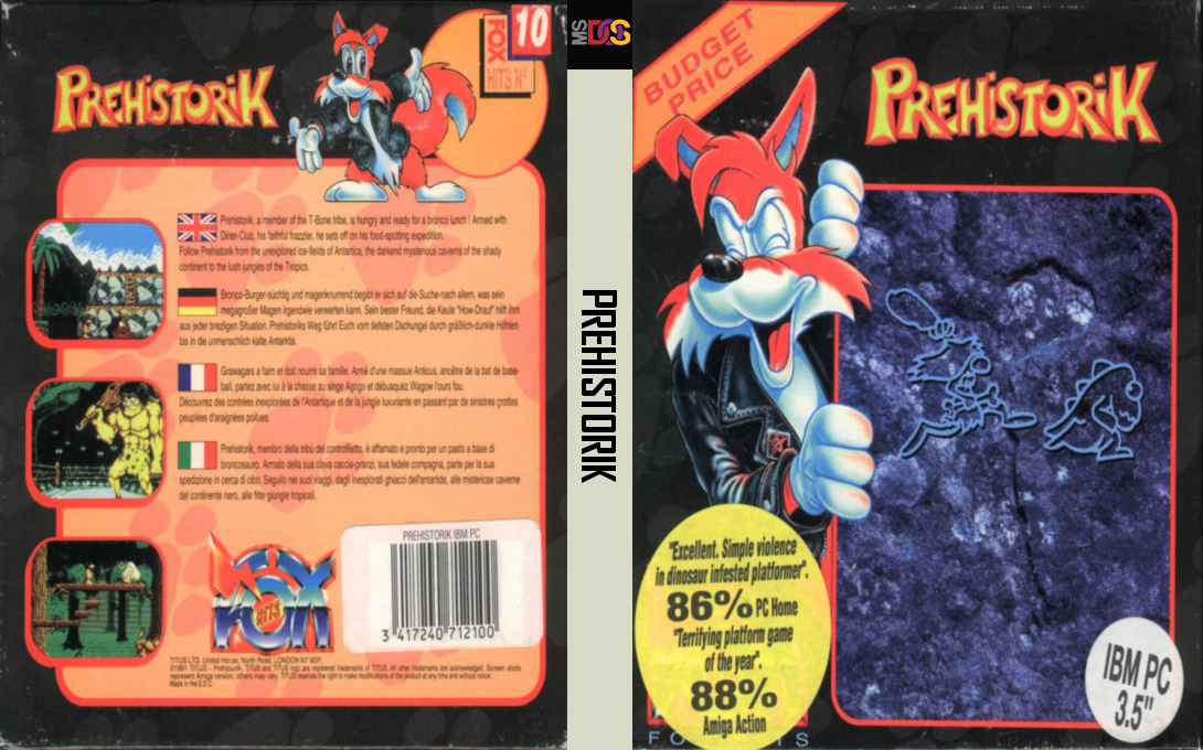 Prehistorik — box-texture (EU)