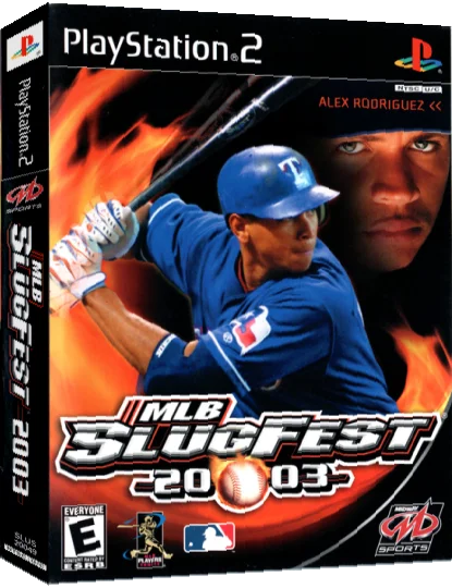 MLB SlugFest 2003 — box-3D (US)