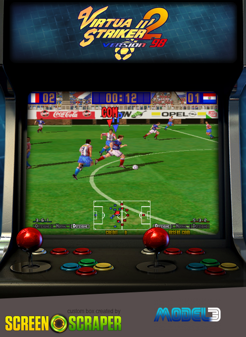 Virtua Striker 2 '98 — box-2D (SS)