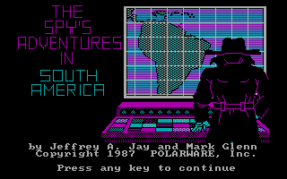 Spy's Adventures In South America, The — sstitle (WOR)