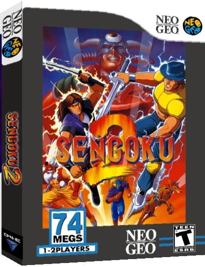 Sengoku 2 — box-3D (US)