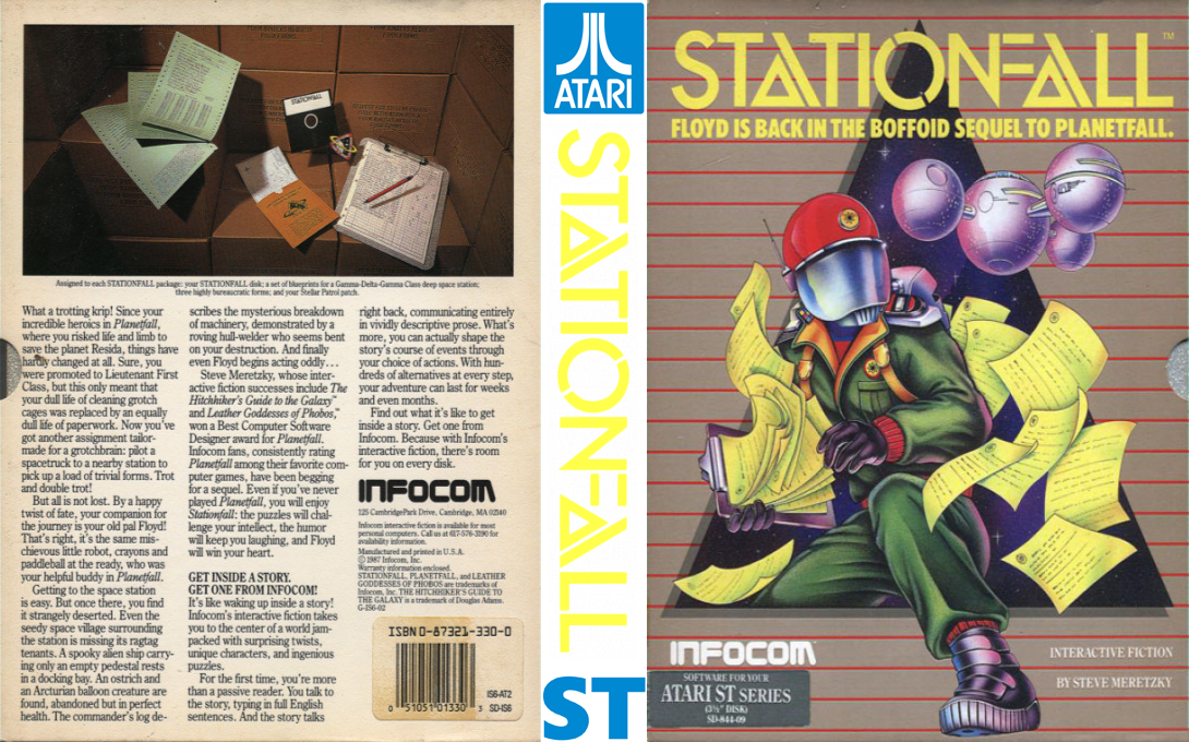 Stationfall — box-texture (US)