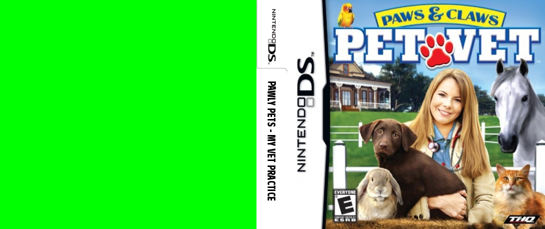 Paws & Claws - Pet Vet — box-texture (US)