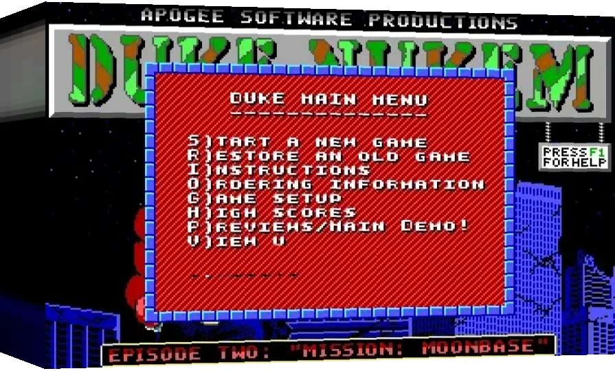 Duke Nukum : Episode 2 Mission Moonbase — box-3D (WOR)