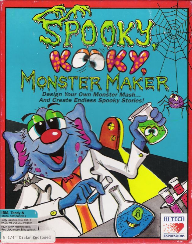 Spooky Kooky Monster Maker box art