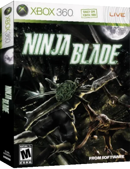 Ninja Blade — box-3D (US)