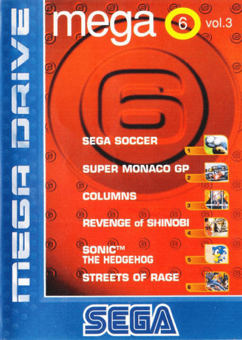 Mega Games 6 Vol. 3 box art
