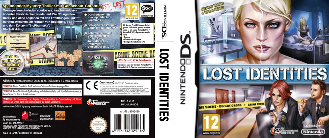 Lost Identities — box-texture (EU)