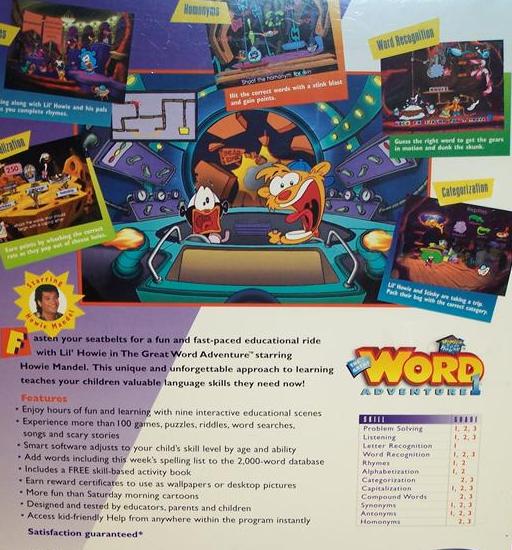 Great Word Adventure — box-2D-back (WOR)