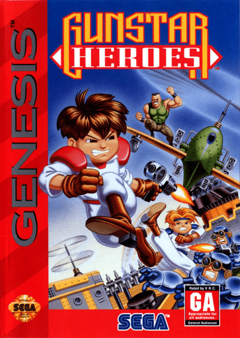 Gunstar Heroes box art