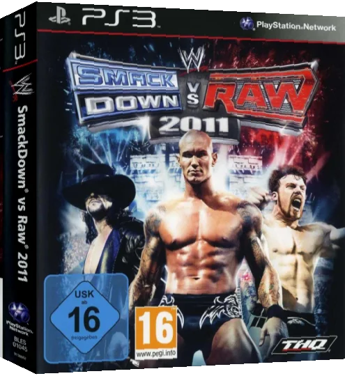 WWE SmackDown vs. Raw 2011 — box-3D (DE)