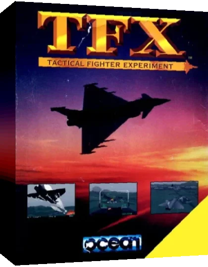 TFX - The Cutting Edge of Aerial Combat — box-3D (JP)