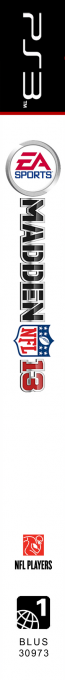 Madden NFL 13 — box-2D-side (US)