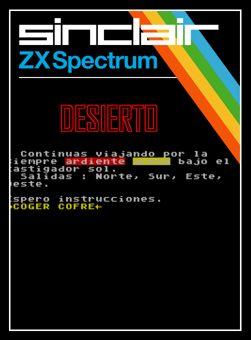 Desierto box art