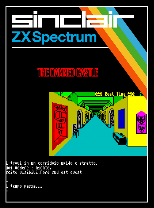 Damned Castle, The box art