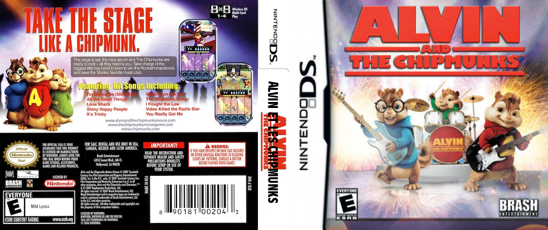 Alvin and the Chipmunks — box-texture (US)