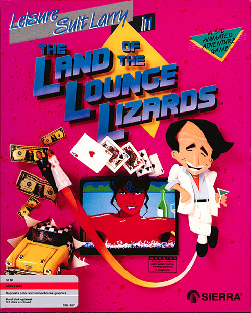Leisure Suit Larry I box art
