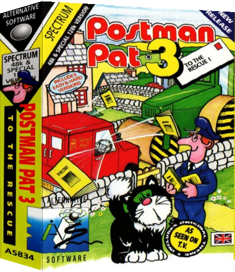 Postman Pat 3 - To The Rescue — box-3D (EU)