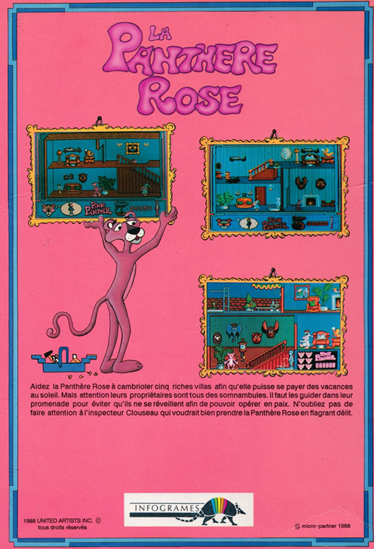 Pink Panther — box-2D-back (FR)