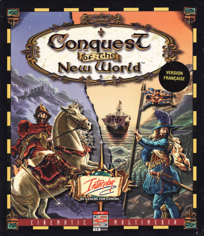 Conquest Of The New World — box-2D (FR)