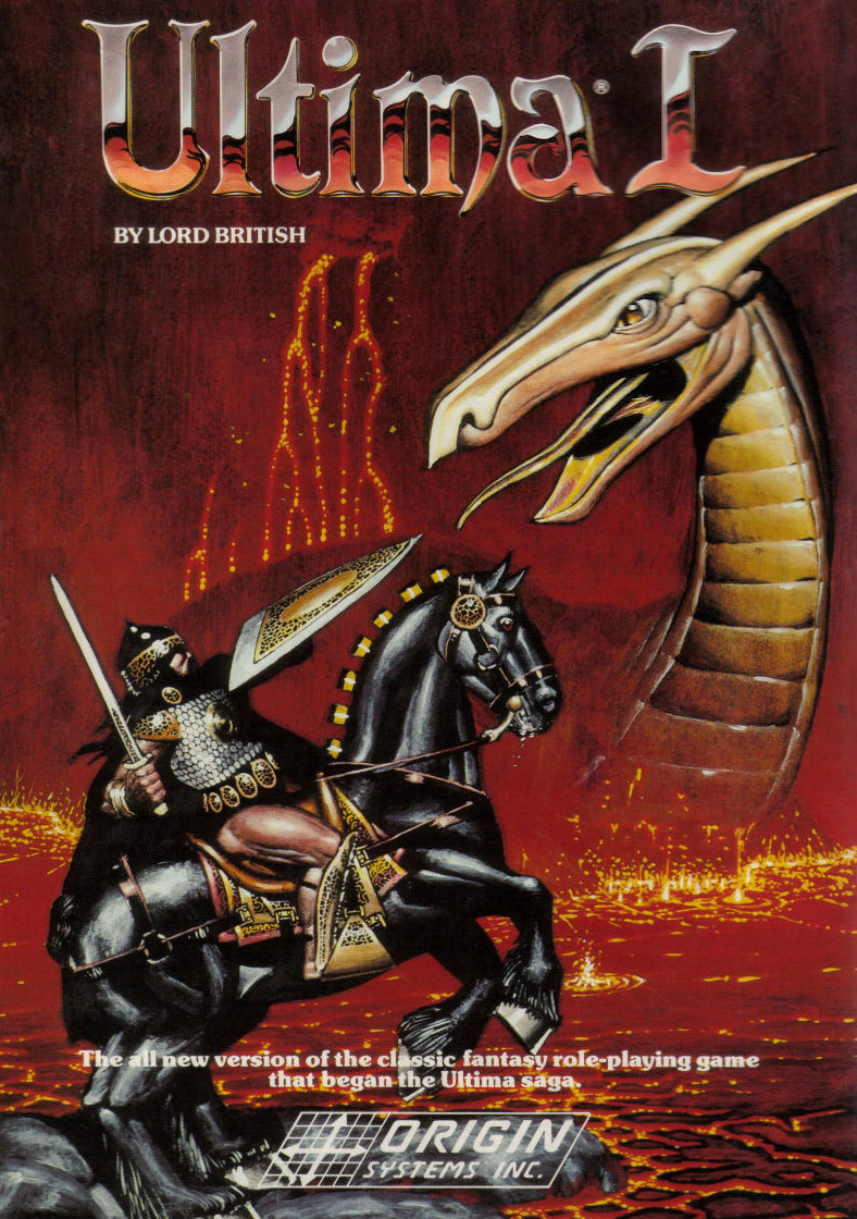 Ultima I: The First Age of Darkness box art