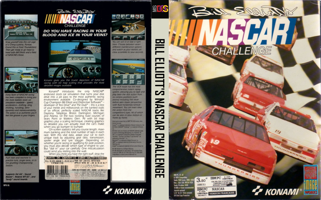 Bill Elliott's Nascar Challenge — box-texture (EU)