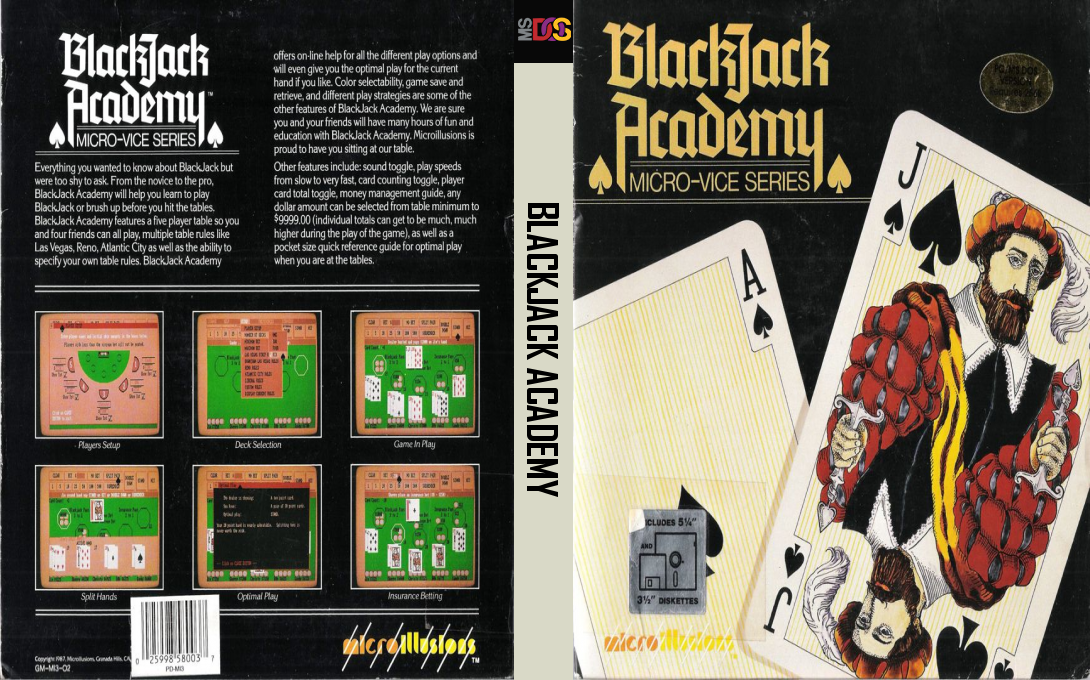 Blackjack Academy — box-texture (US)