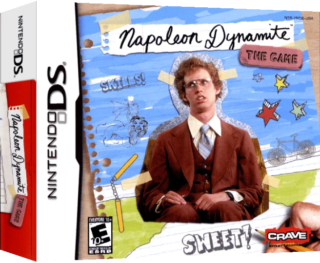 Napoleon Dynamite - The Game — box-3D (US)