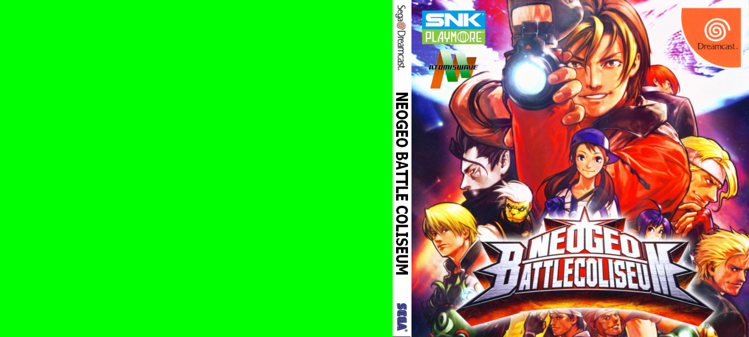 NeoGeo Battle Coliseum — box-texture (WOR)