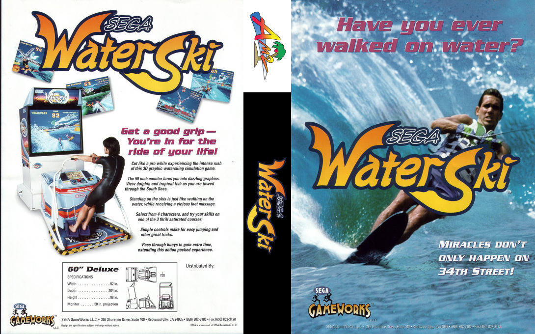 Sega Water Ski — box-texture (US)