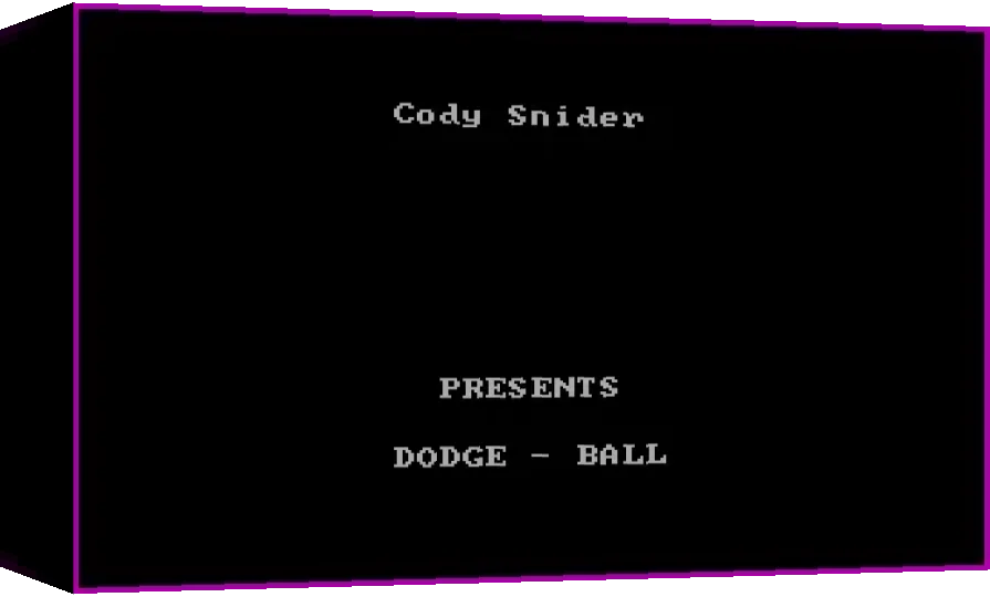 Dodge Ball — box-3D (WOR)