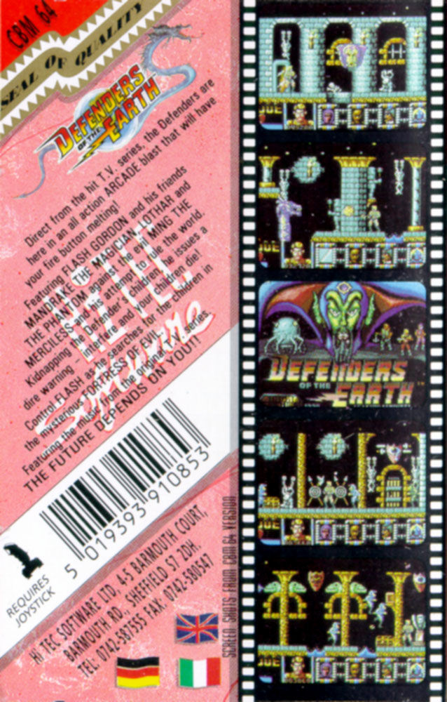 Defenders Of The Earth — box-2D-back (EU)