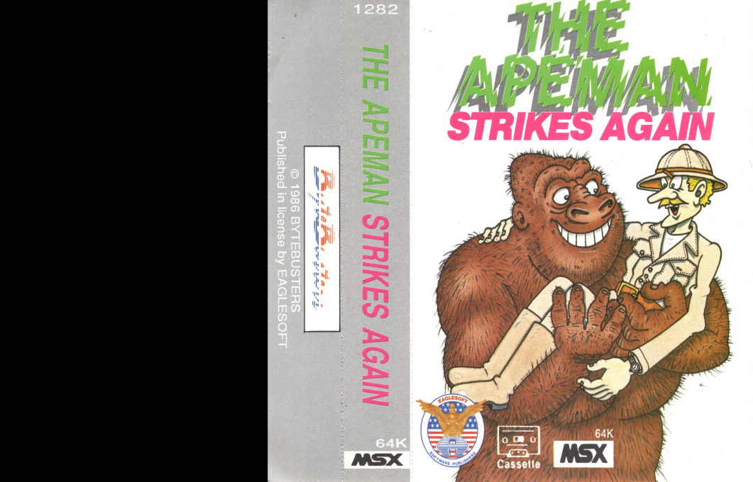 Apeman Strikes Again, The — box-texture (EU)