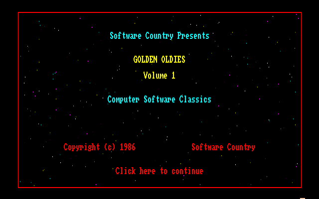 Golden Oldies Vol. 1 — sstitle (WOR)