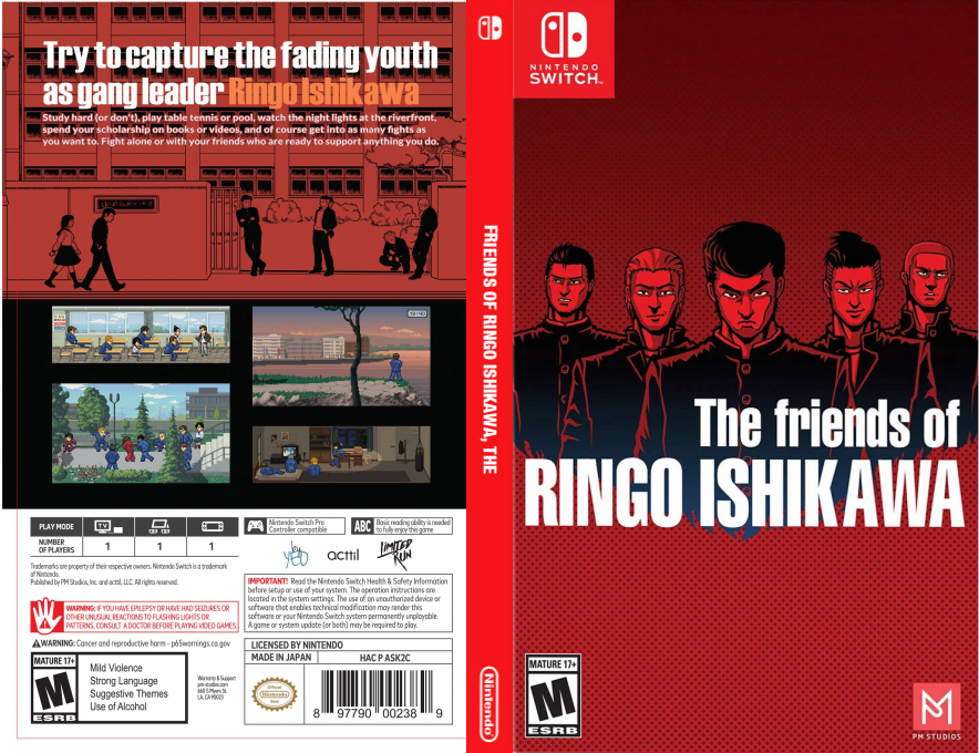Friends of Ringo Ishikawa, The — box-texture (US)