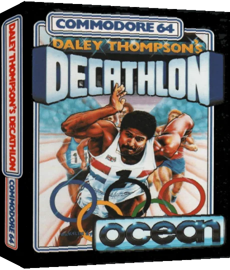 Daley Thompson's Decathlon — box-3D (EU)