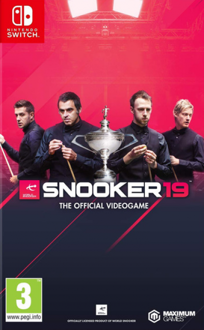 Snooker 19 - The Official Video Game box art