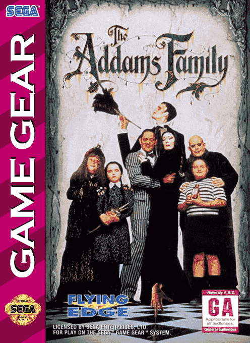 Addams Family, The box art