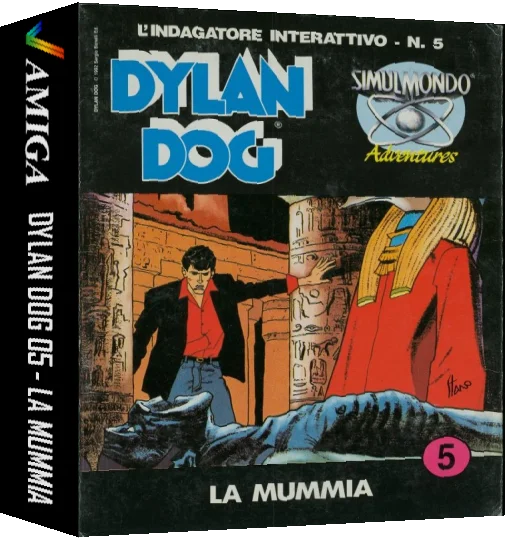Dylan Dog 5 - La Mummia — box-3D (WOR)