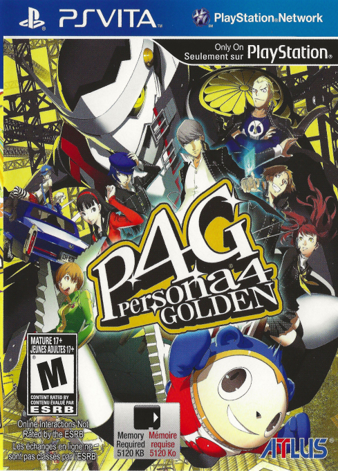 Persona 4 - The Golden box art