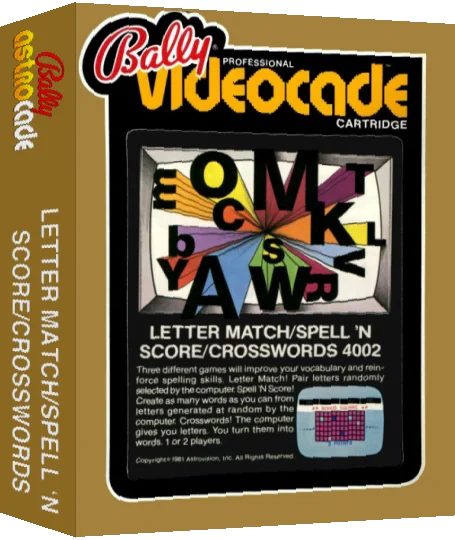Letter Match + Spell'n Score + Crosswords — box-3D (WOR)