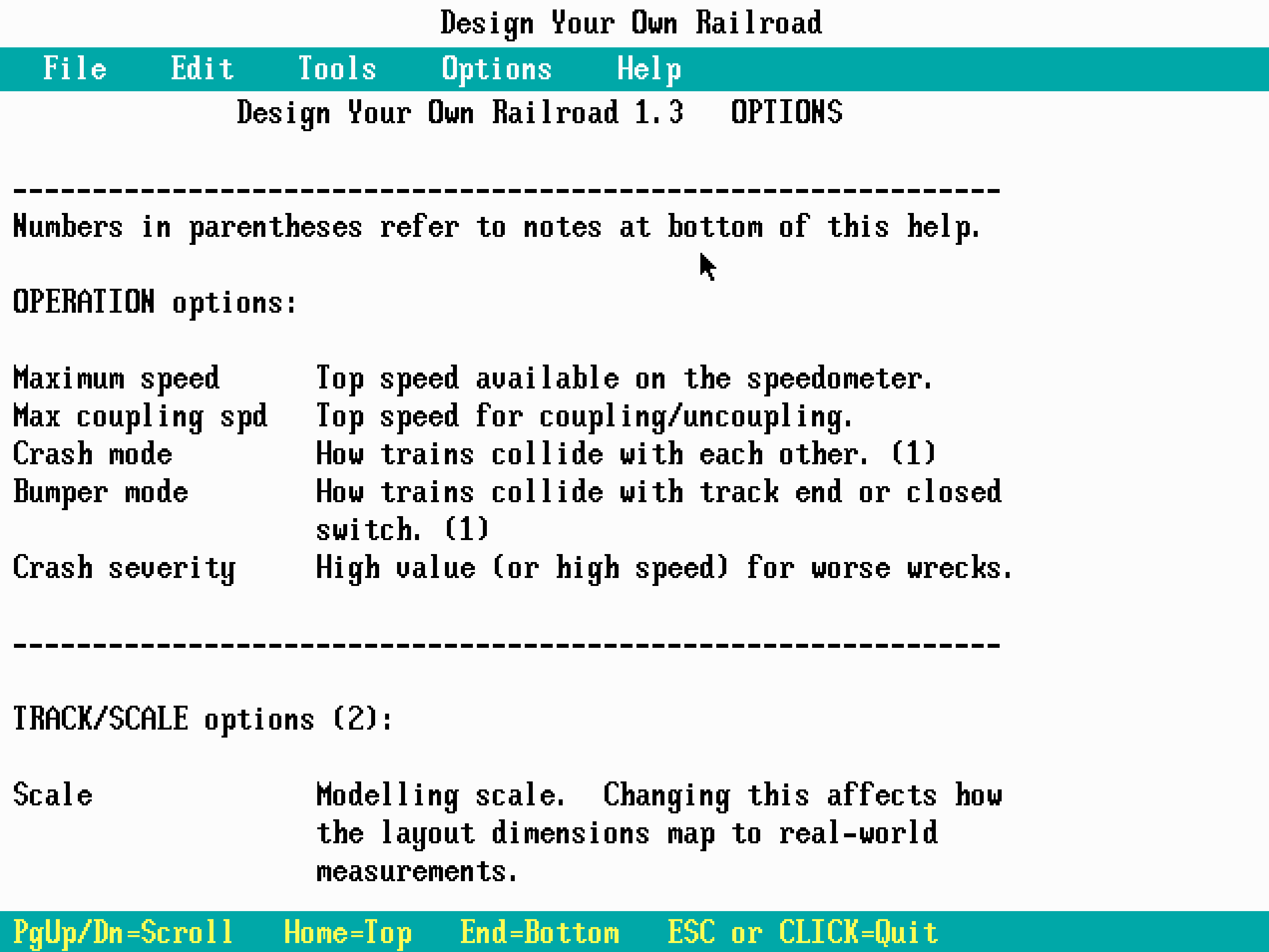 Design Your Own Railroad — sstitle (WOR)