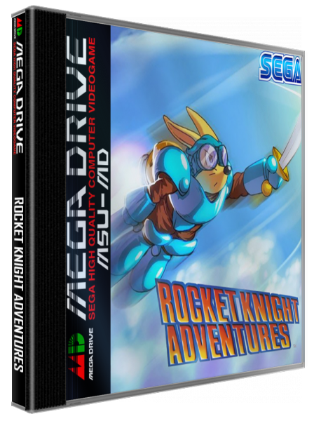 Rocket Knight Adventures — box-3D (WOR)