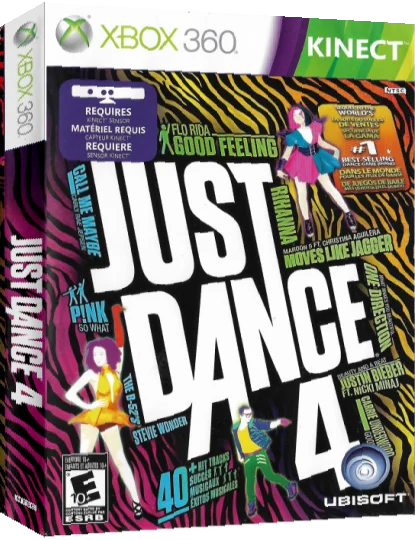 Just Dance 4 — box-3D (CA)