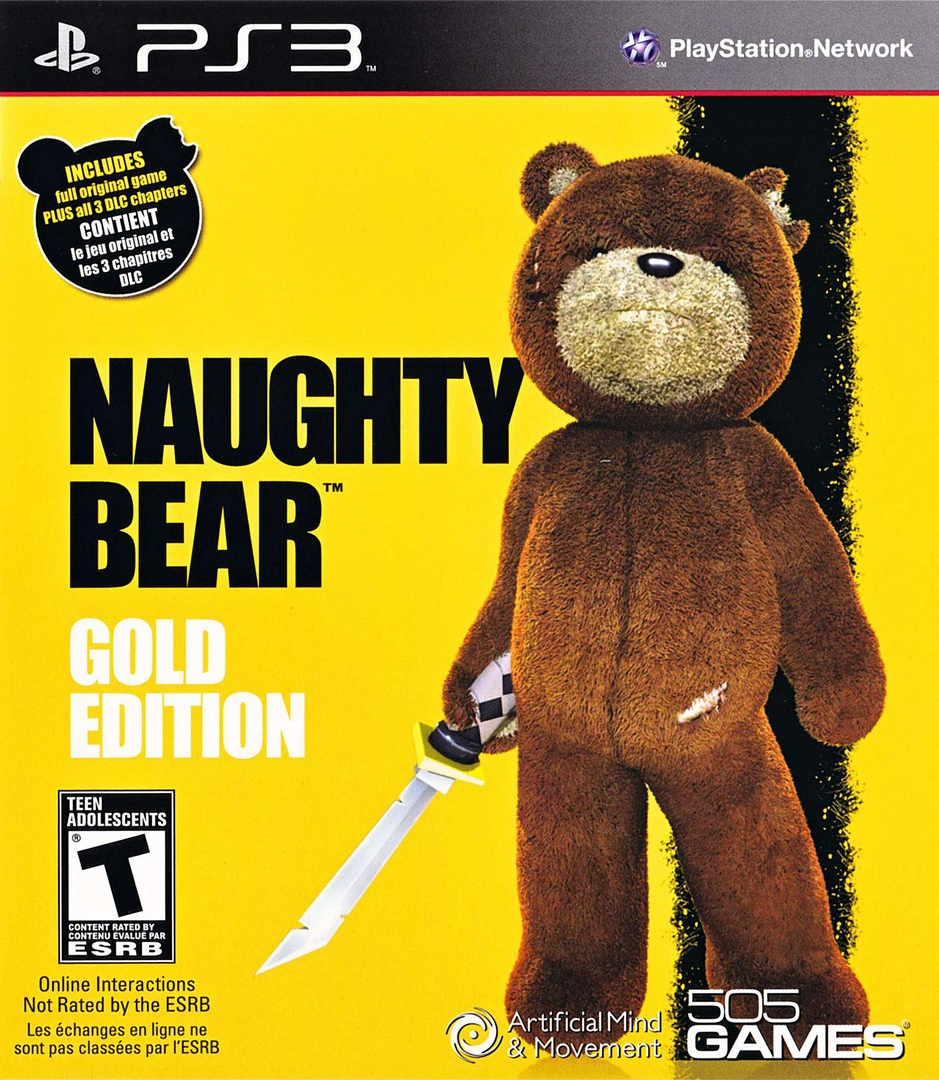 Naughty Bear box art